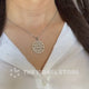Shema Yisrael Stainless Steel Prayer Necklace – Hebrew Inscription