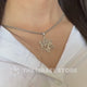 Collier Étoile de David Arbre de Vie – Symbole de Foi en Acier Inoxydable (Argent)