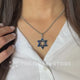 Stainless Steel Star of David Necklace (Magen David)