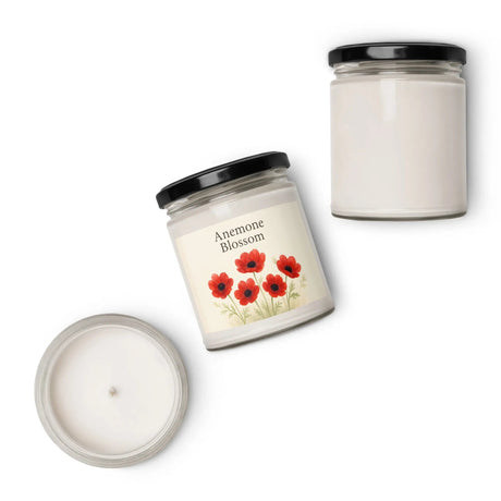 Anemone Blossom - Inspired Design Scented Soy Candle The Israel Store