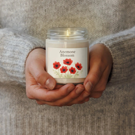 Anemone Blossom - Inspired Design Scented Soy Candle The Israel Store