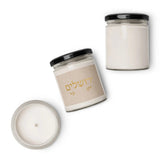 Jerusalem in Hebrew - Scented Soy Candle The Israel Store