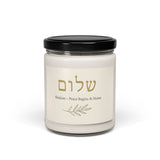 Shalom Scented Soy Candle The Israel Store