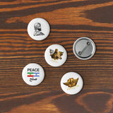 Israel Iran Peace Pins – Freedom & Unity Button Set The Israel Store
