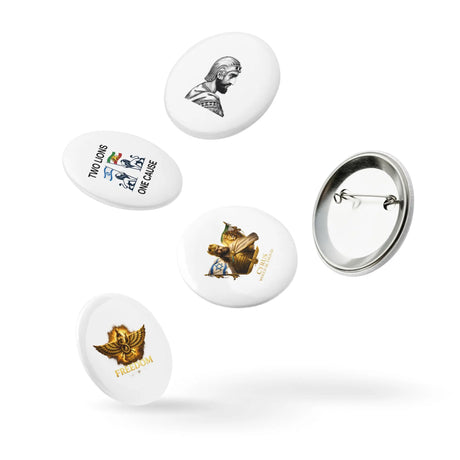 Israel Iran Peace Pins – Freedom & Unity Button Set The Israel Store