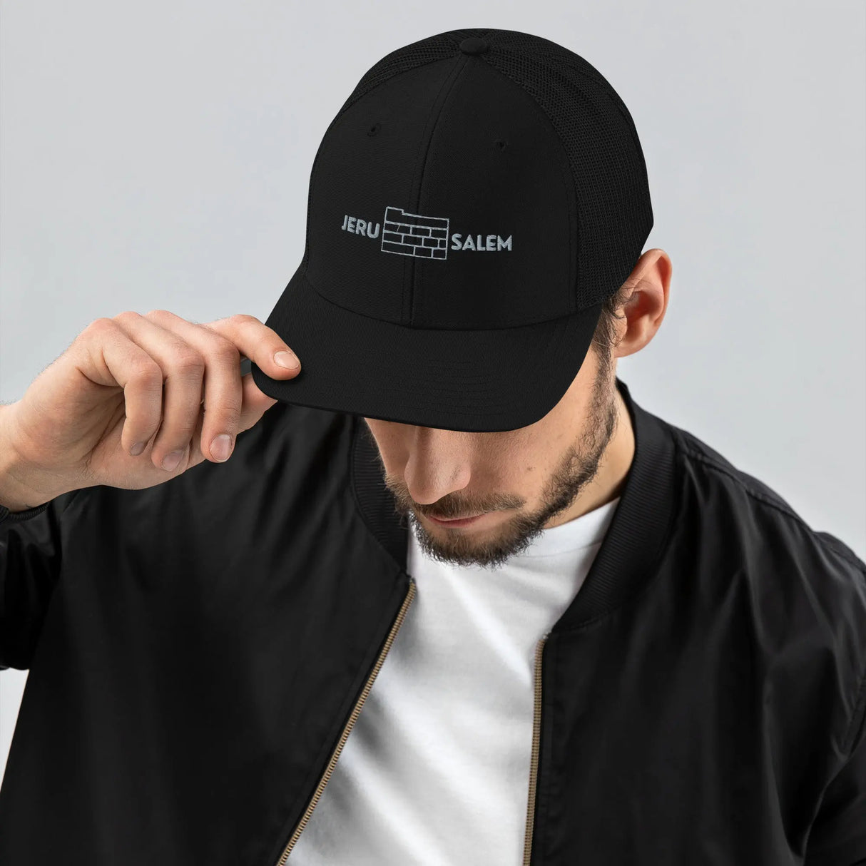 Jerusalem Trucker Hat The Israel Store