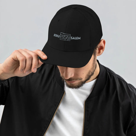Jerusalem Trucker Hat The Israel Store