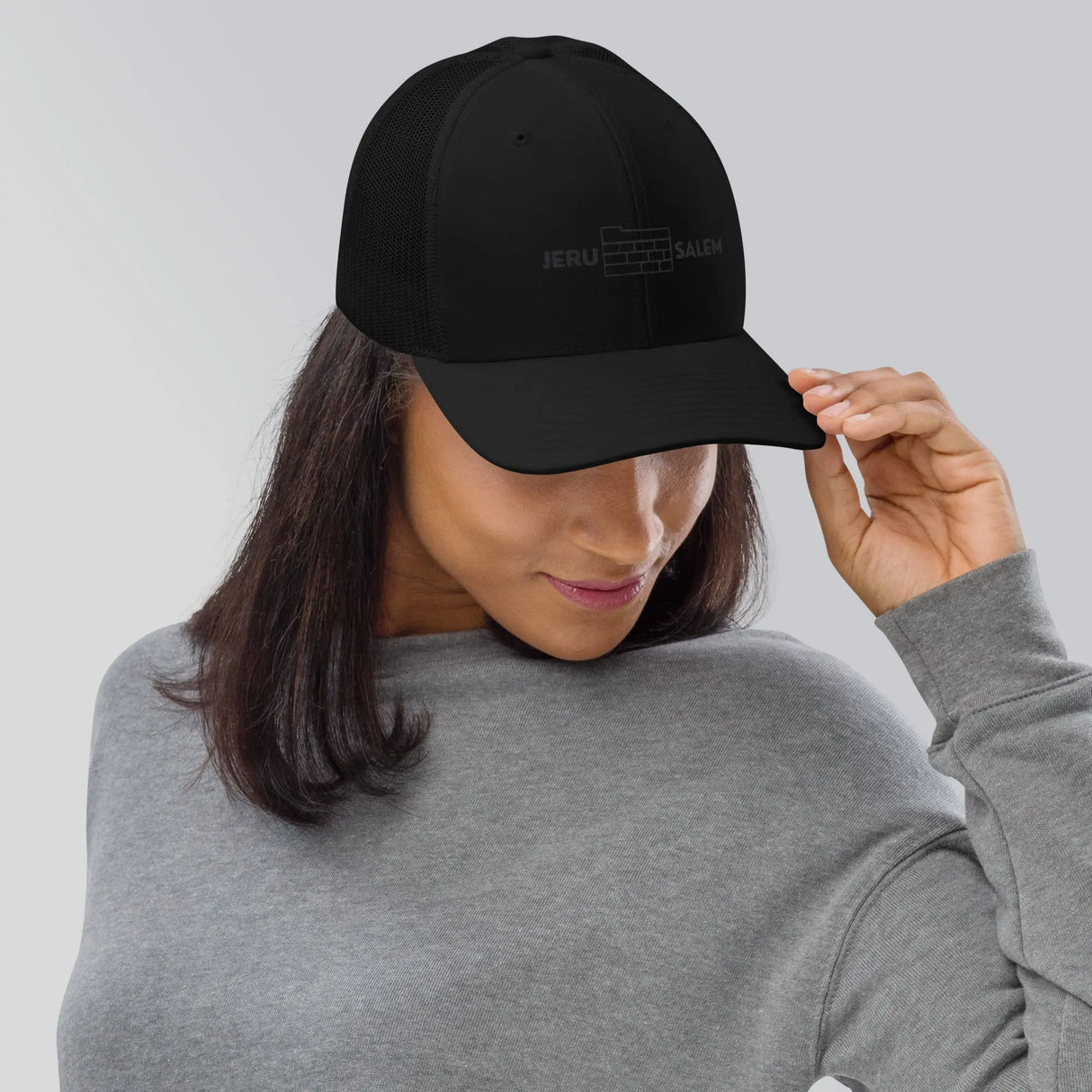 Jerusalem Trucker Hat The Israel Store