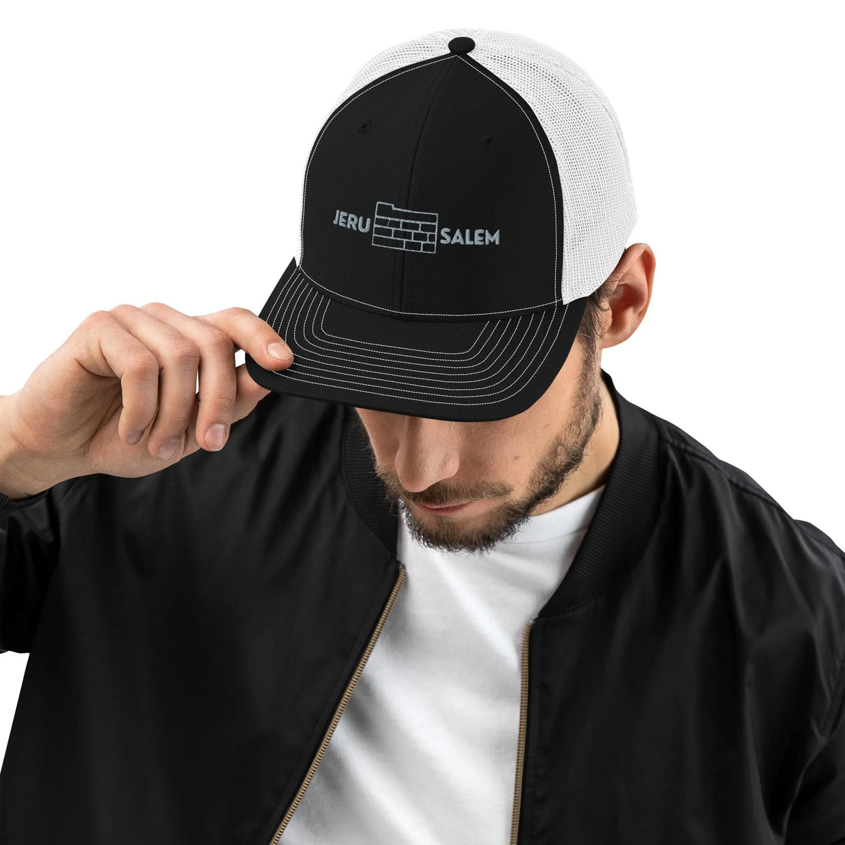 Jerusalem Trucker Hat The Israel Store