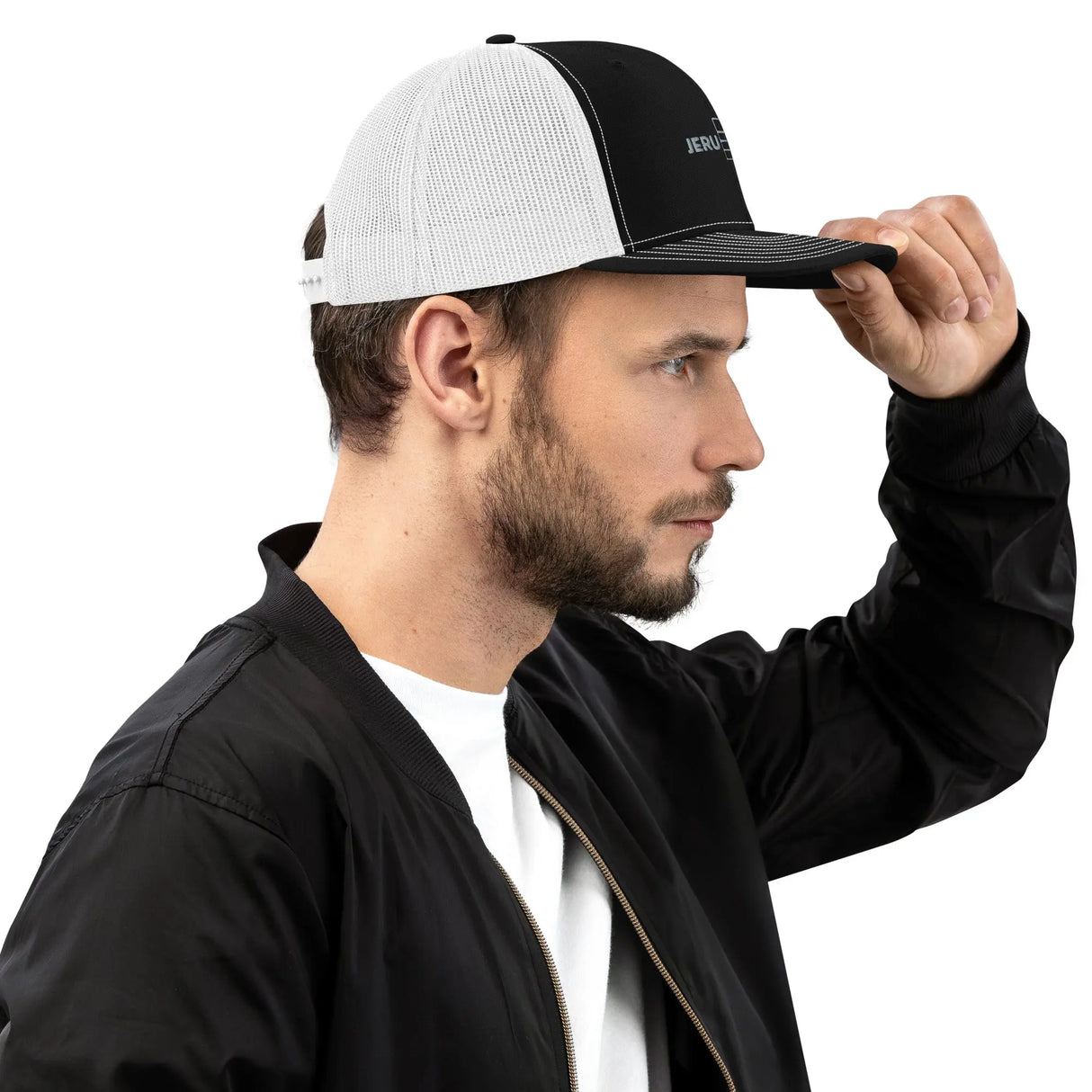 Jerusalem Trucker Hat The Israel Store