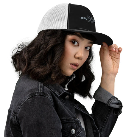 Jerusalem Trucker Hat The Israel Store