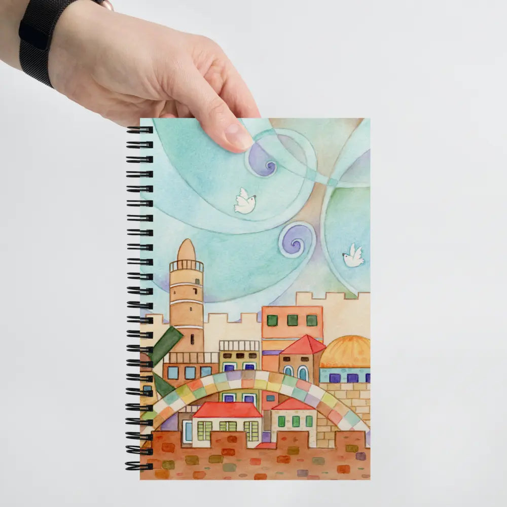 Jerusalem Spiral Notebook The Israel Store