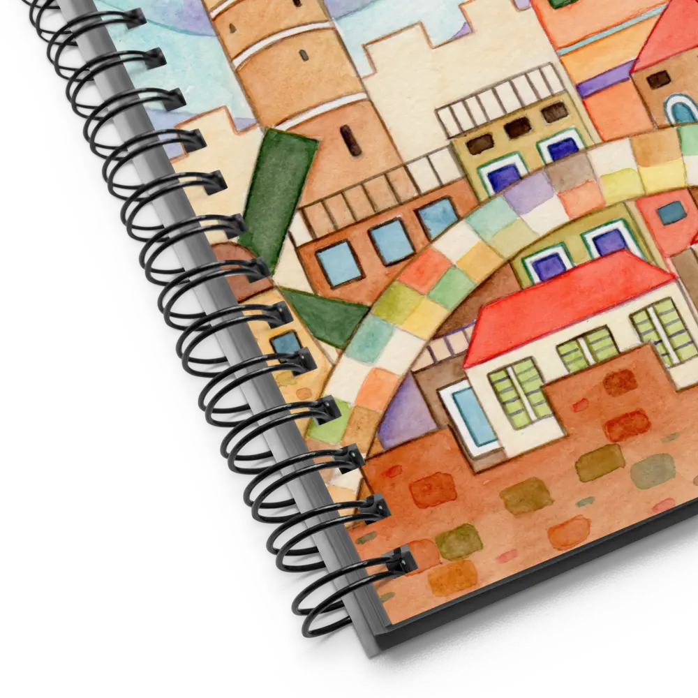 Jerusalem Spiral Notebook The Israel Store