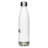 Stainless Steel Water Bottle - Map Of Israel The Israel Store