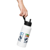 Israel Iran Unity Stainless Steel water Water Bottle The Israel Store