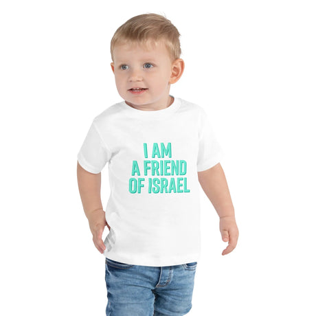 Friend of Israel Toddler Short Sleeve Tee The Israel Store