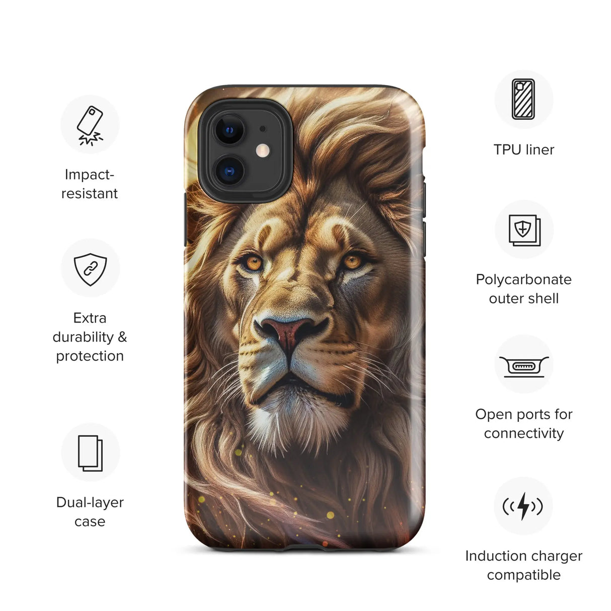 Lion of Judah - Tough Case for iPhone® The Israel Store