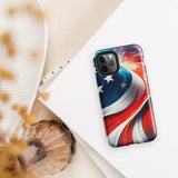 Patriotic American - Tough Case for iPhone® The Israel Store