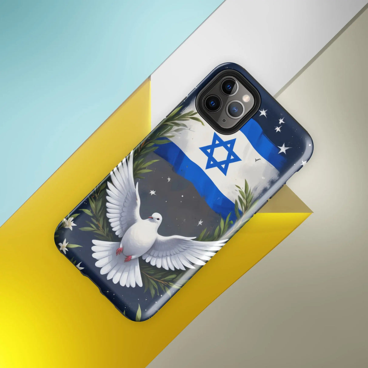 Peace in Israel  - Tough Case for iPhone® The Israel Store