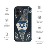 Map of Israel - Tough Case for iPhone® The Israel Store