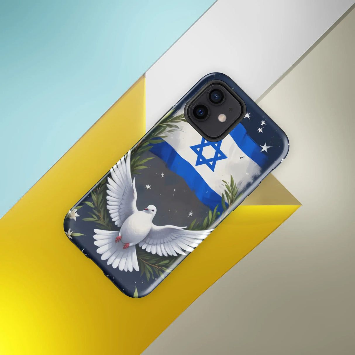 Peace in Israel  - Tough Case for iPhone® The Israel Store