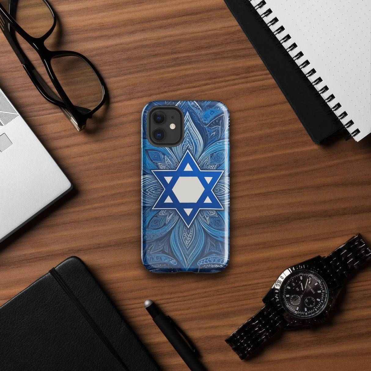 Star of David Mandala - Tough Case for iPhone® The Israel Store