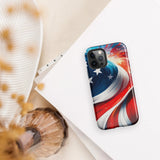 Patriotic American - Tough Case for iPhone® The Israel Store