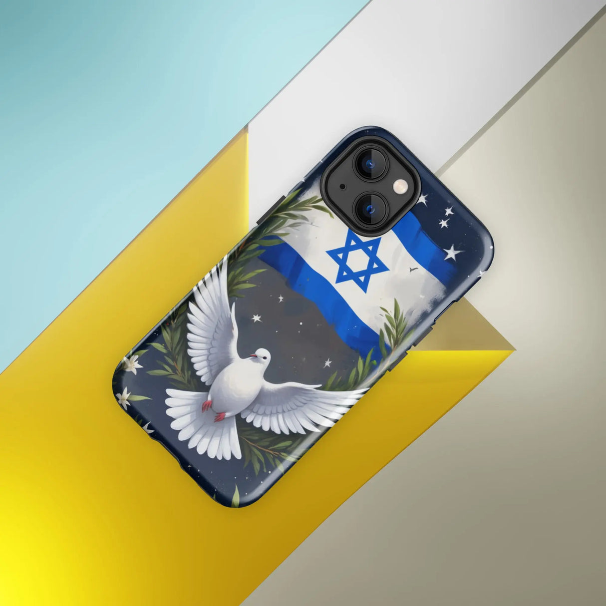 Peace in Israel  - Tough Case for iPhone® The Israel Store