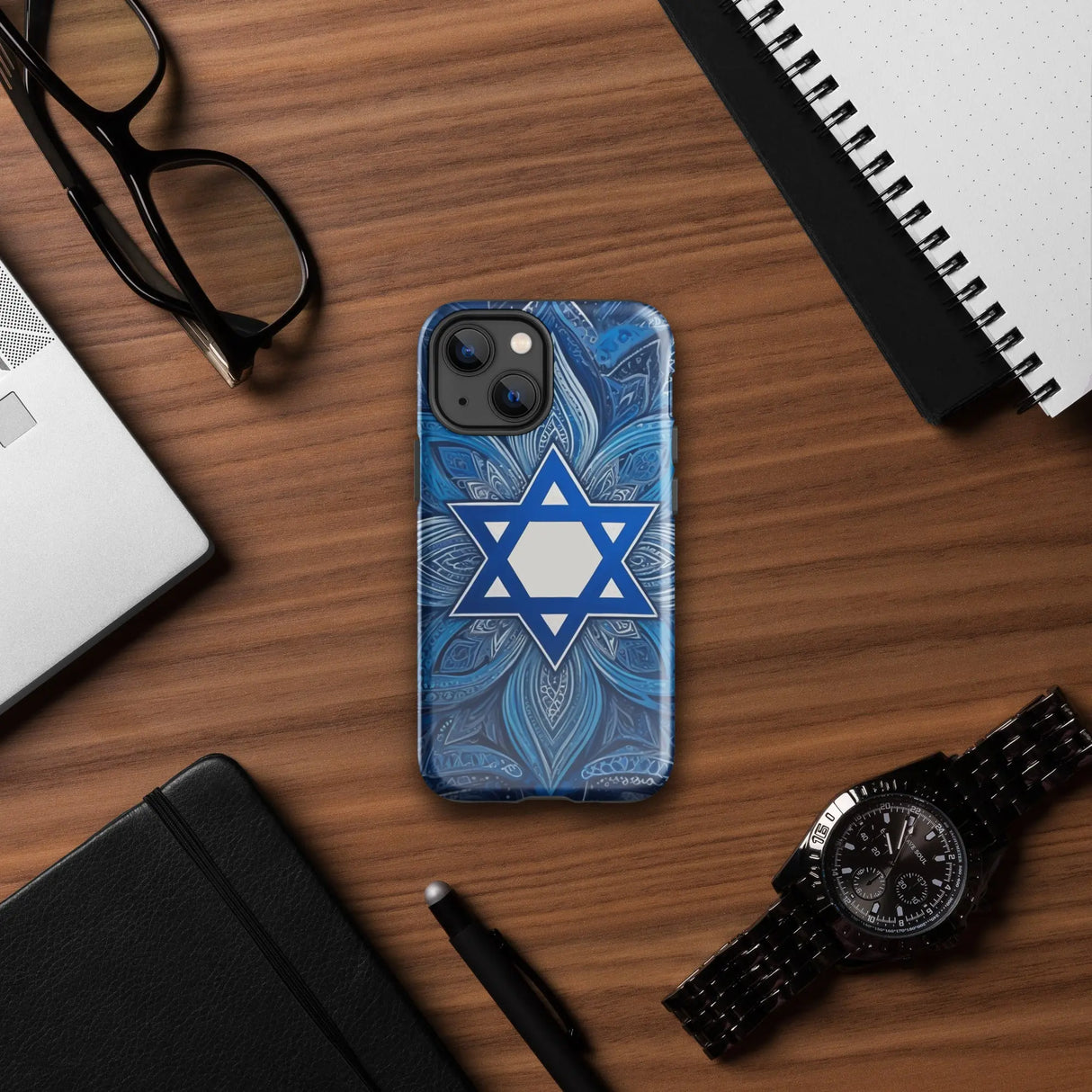 Star of David Mandala - Tough Case for iPhone® The Israel Store