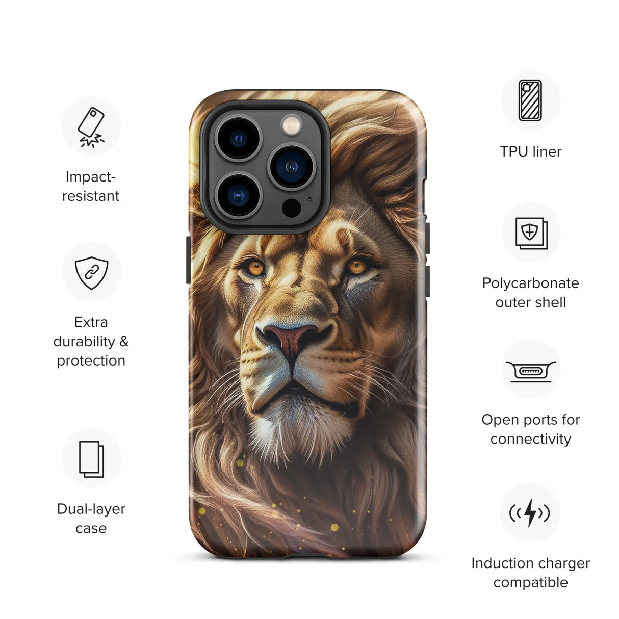 Lion of Judah - Tough Case for iPhone® The Israel Store