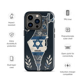 Map of Israel - Tough Case for iPhone® The Israel Store