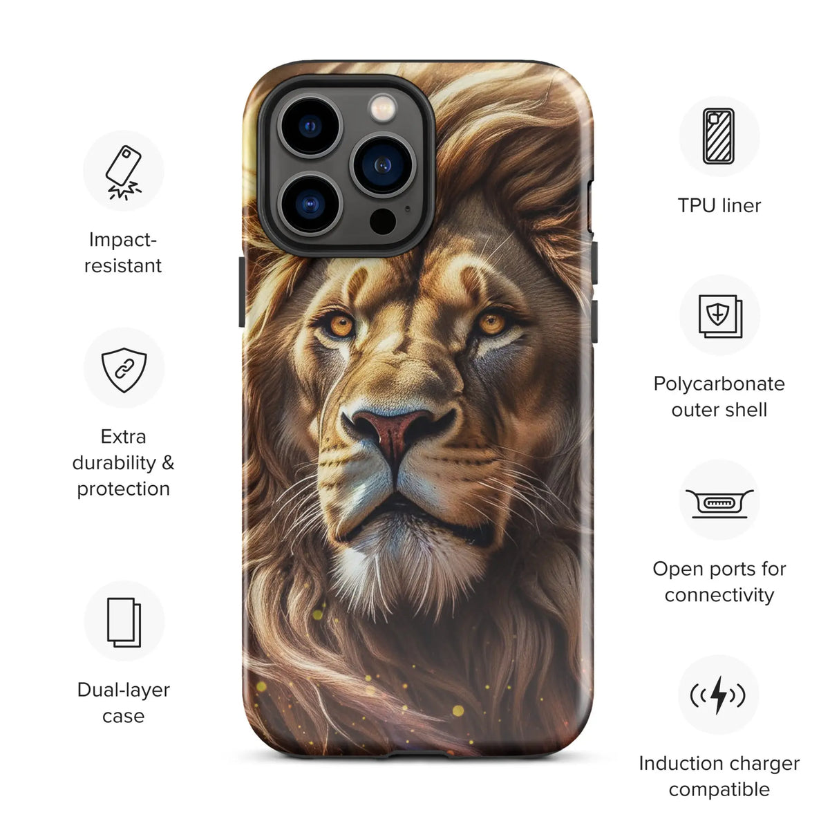 Lion of Judah - Tough Case for iPhone® The Israel Store