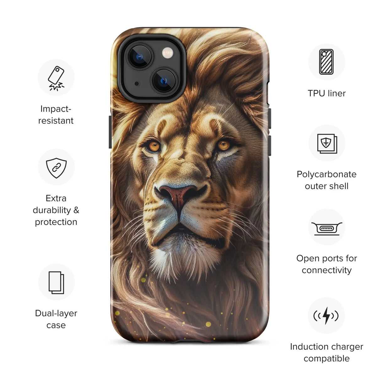 Lion of Judah - Tough Case for iPhone® The Israel Store