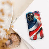 Patriotic American - Tough Case for iPhone® The Israel Store