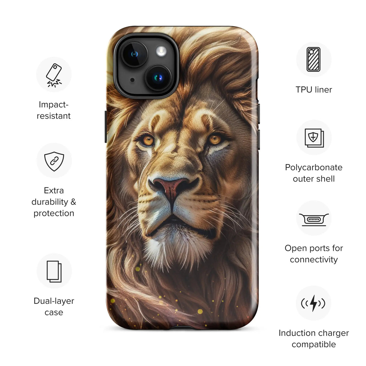 Lion of Judah - Tough Case for iPhone® The Israel Store