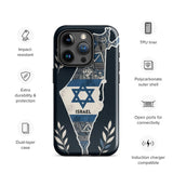 Map of Israel - Tough Case for iPhone® The Israel Store