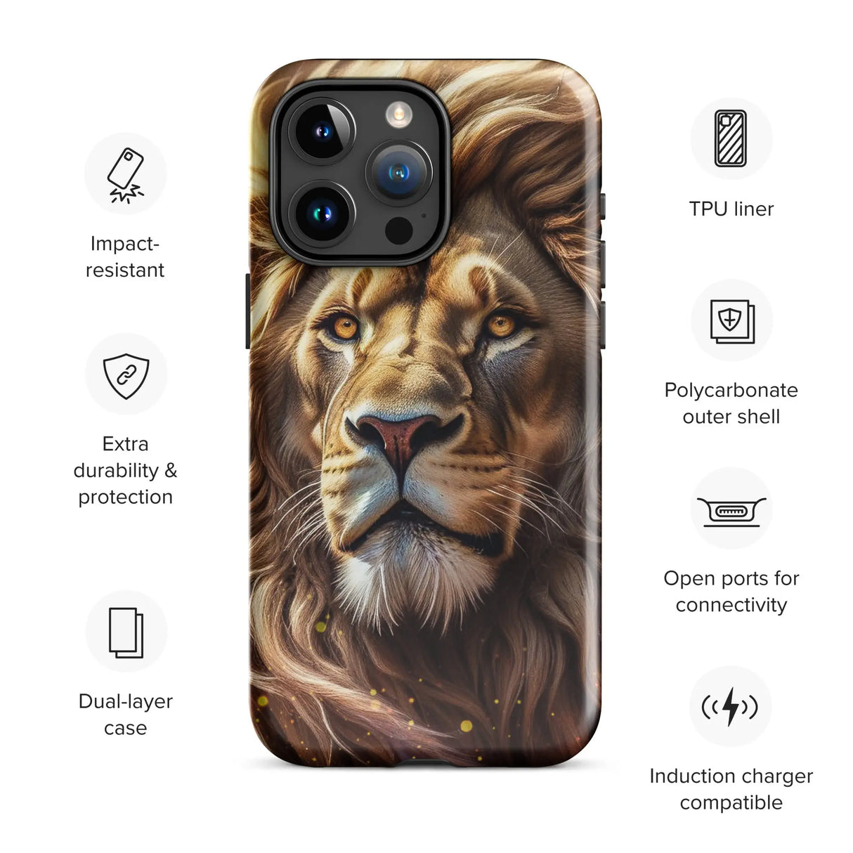 Lion of Judah - Tough Case for iPhone® The Israel Store