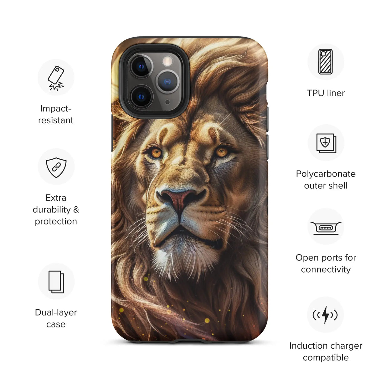 Lion of Judah - Tough Case for iPhone® The Israel Store