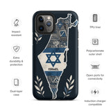 Map of Israel - Tough Case for iPhone® The Israel Store