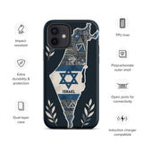 Map of Israel - Tough Case for iPhone® The Israel Store