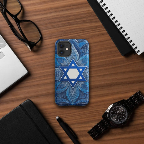 Star of David Mandala - Tough Case for iPhone® The Israel Store