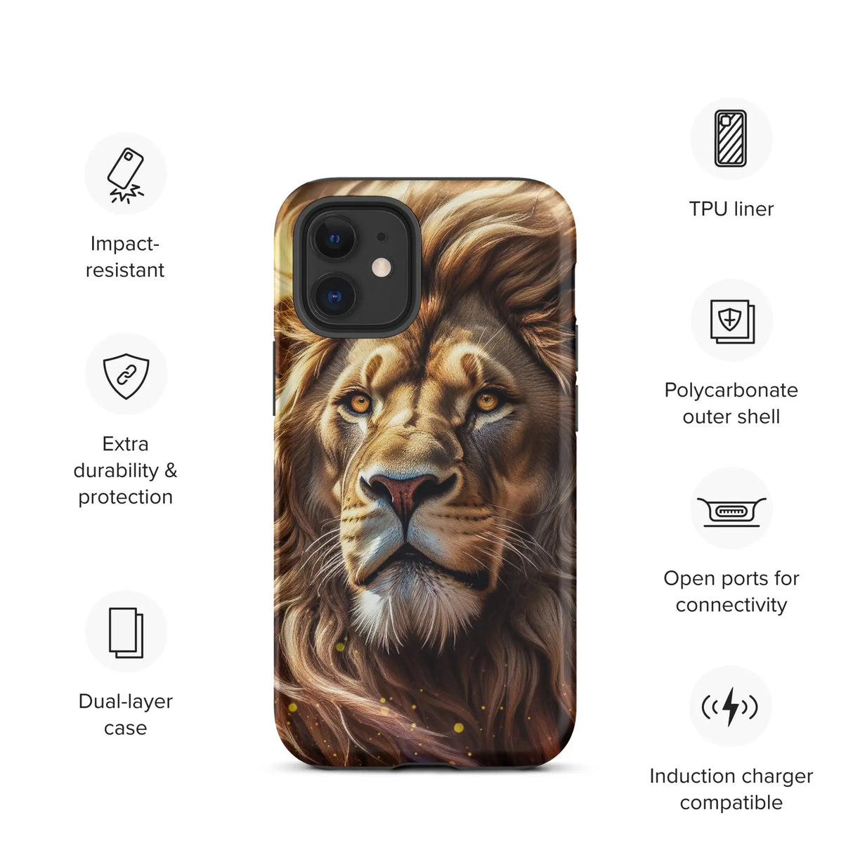 Lion of Judah - Tough Case for iPhone® The Israel Store