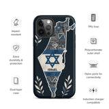 Map of Israel - Tough Case for iPhone® The Israel Store