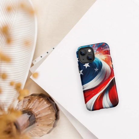 Patriotic American - Tough Case for iPhone® The Israel Store