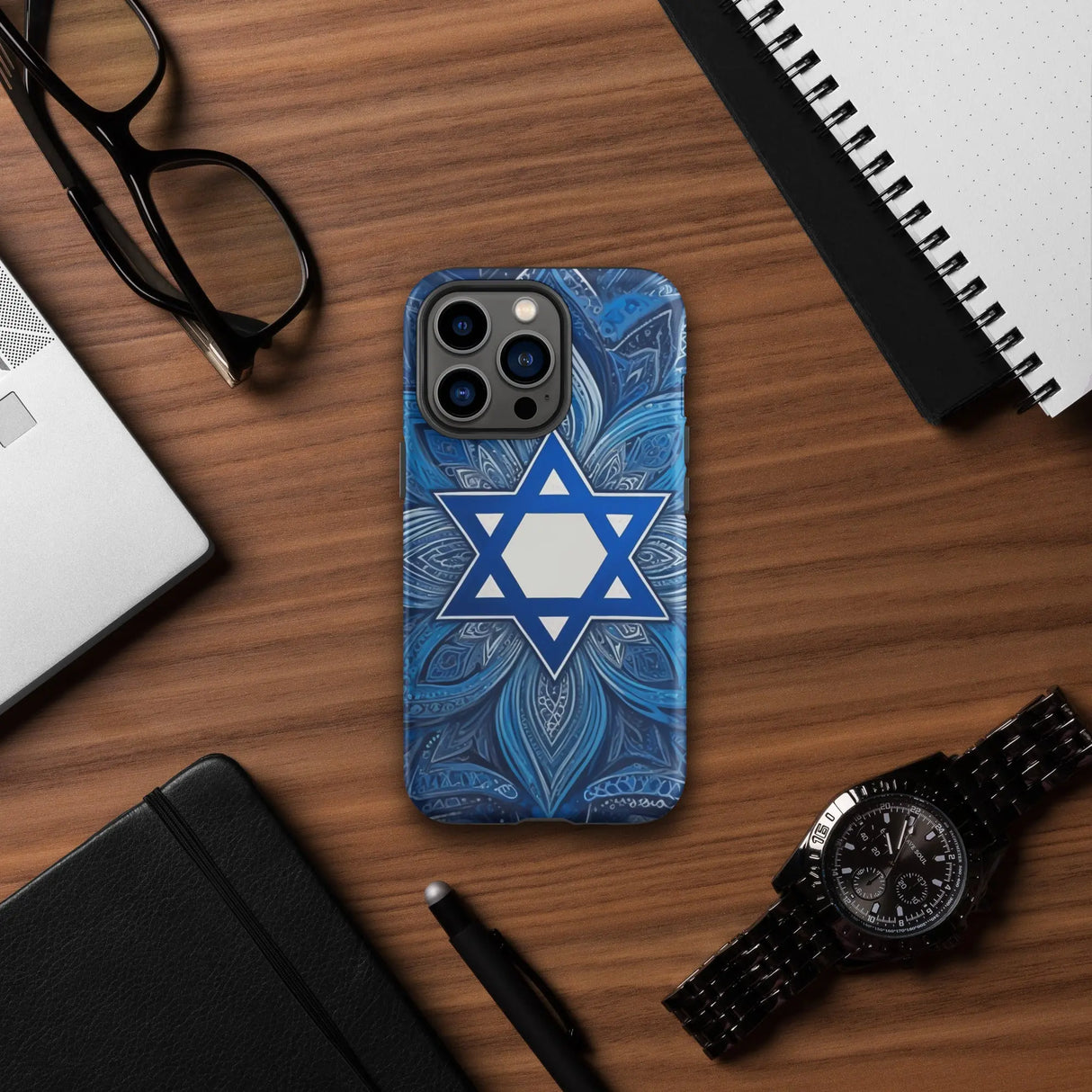 Star of David Mandala - Tough Case for iPhone® The Israel Store