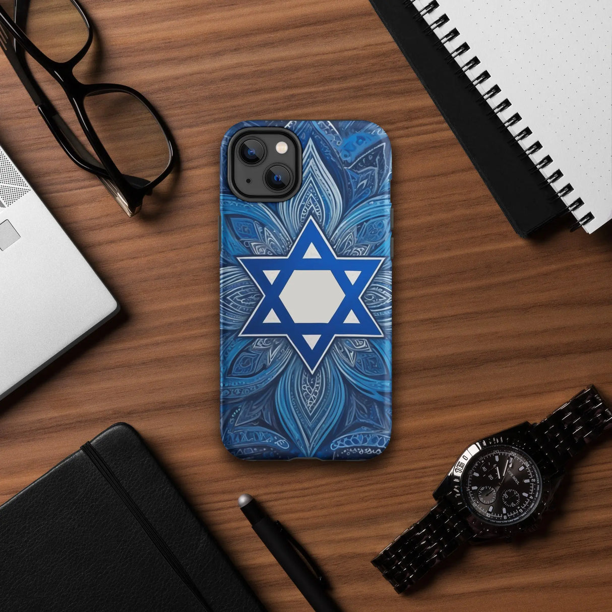 Star of David Mandala - Tough Case for iPhone® The Israel Store