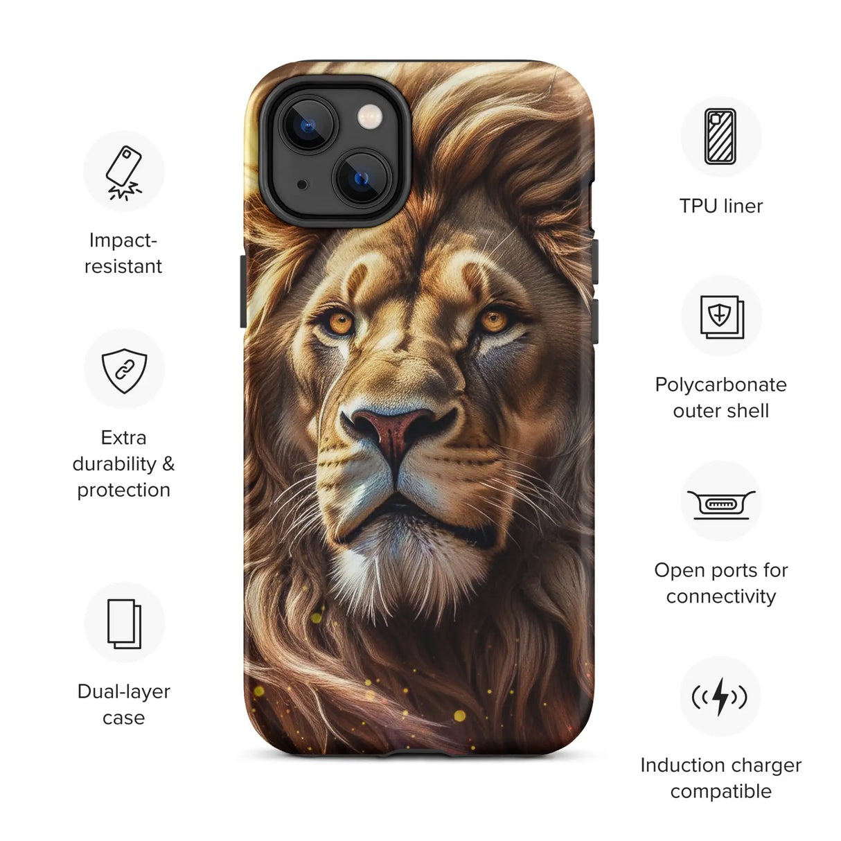 Lion of Judah - Tough Case for iPhone® The Israel Store