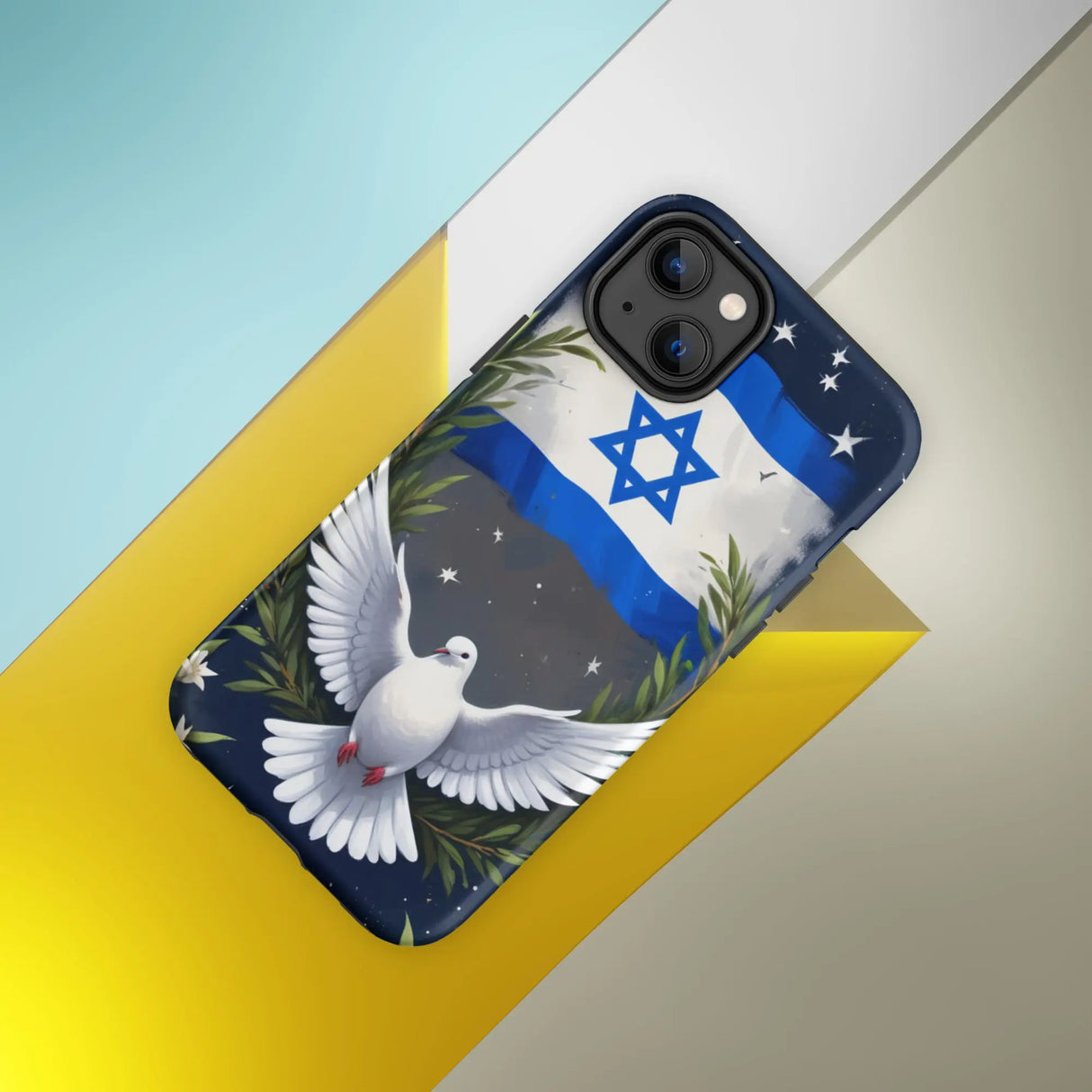 Peace in Israel  - Tough Case for iPhone® The Israel Store