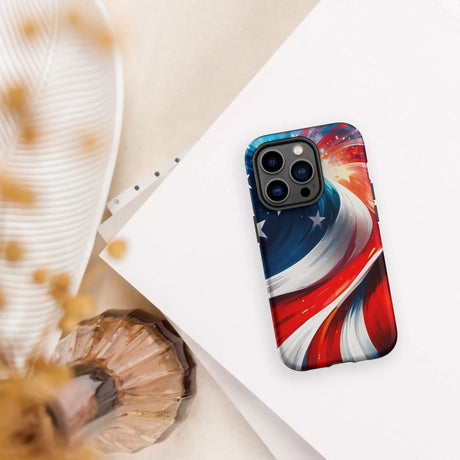 Patriotic American - Tough Case for iPhone® The Israel Store