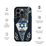 Map of Israel - Tough Case for iPhone® The Israel Store